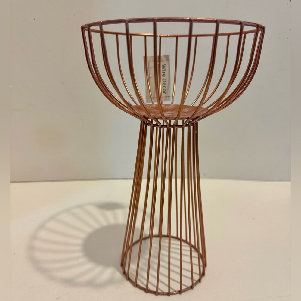 4/$20 10”x6” Wire Table Top Decor Harvest